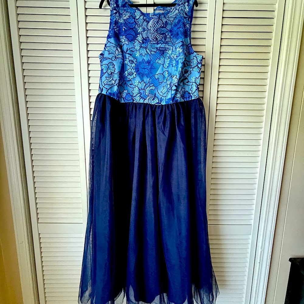 Joy in Blue sleeveless dress